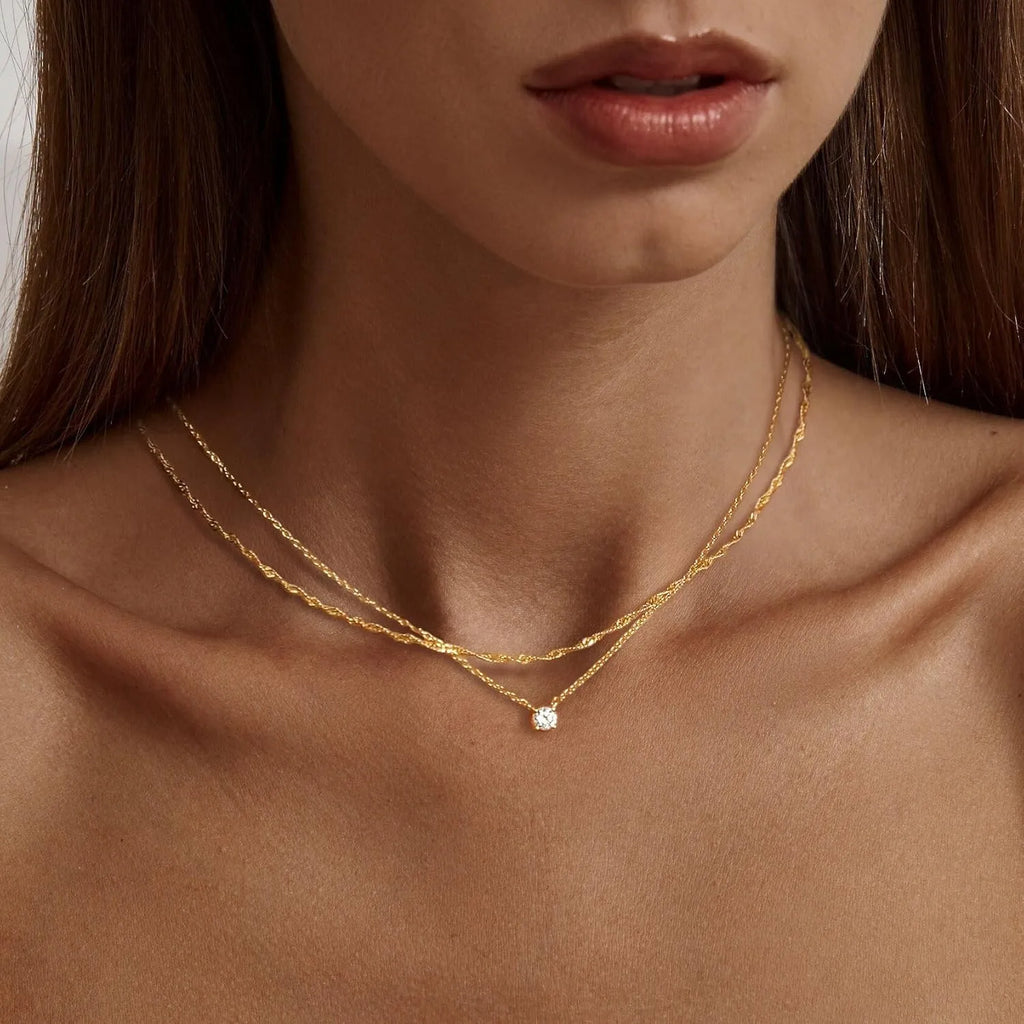 Golden Halo Necklace