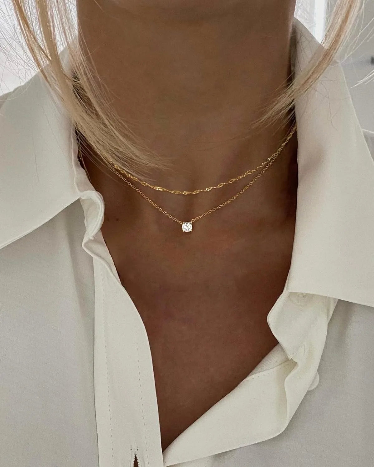 Golden Halo Necklace