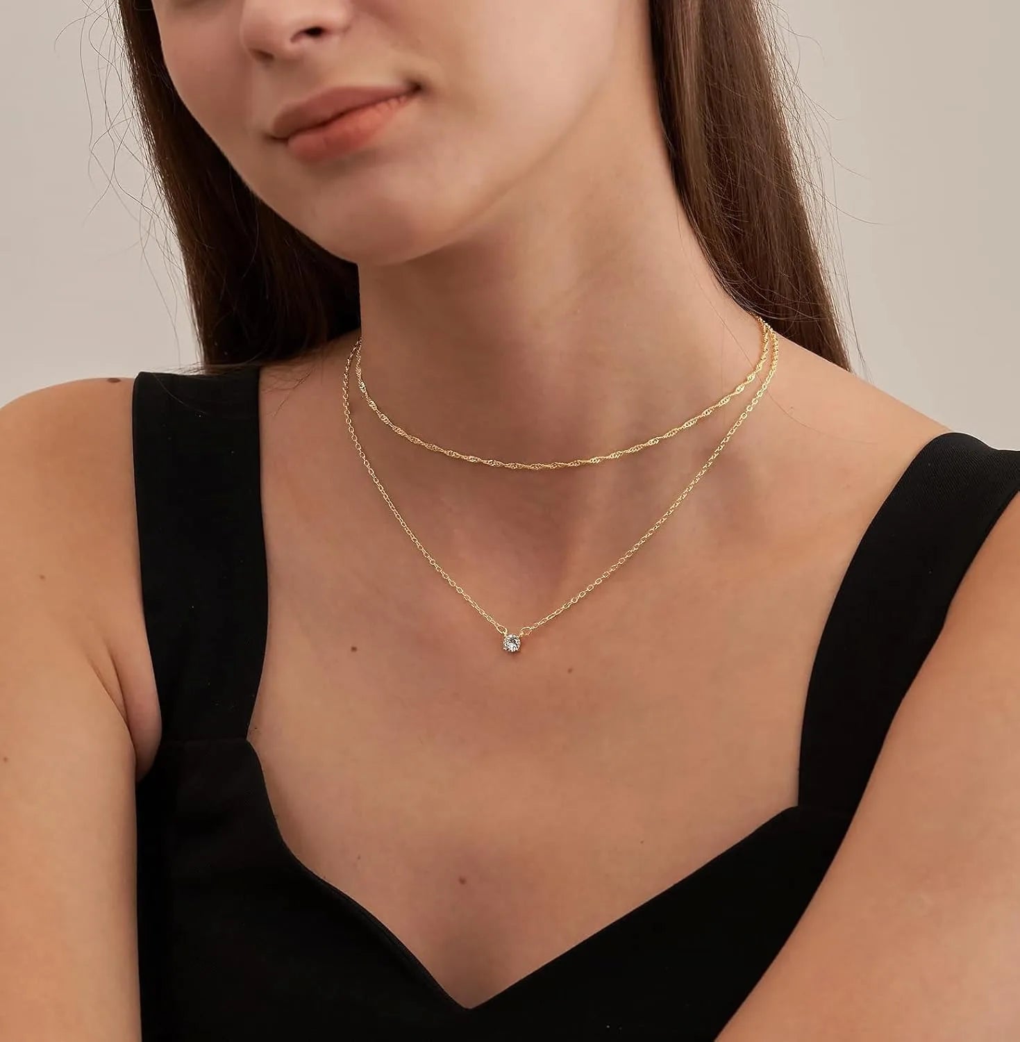 Golden Halo Necklace