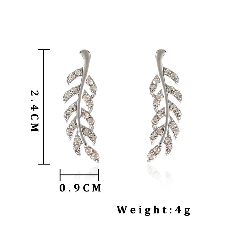 Vintage Leaf Earrings