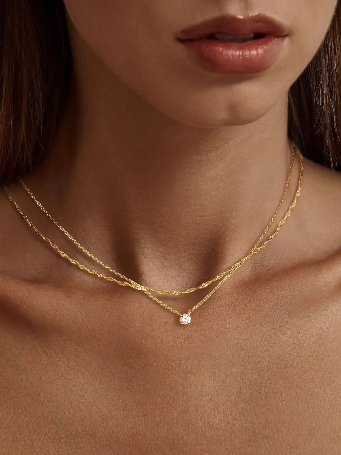 Golden Halo Necklace