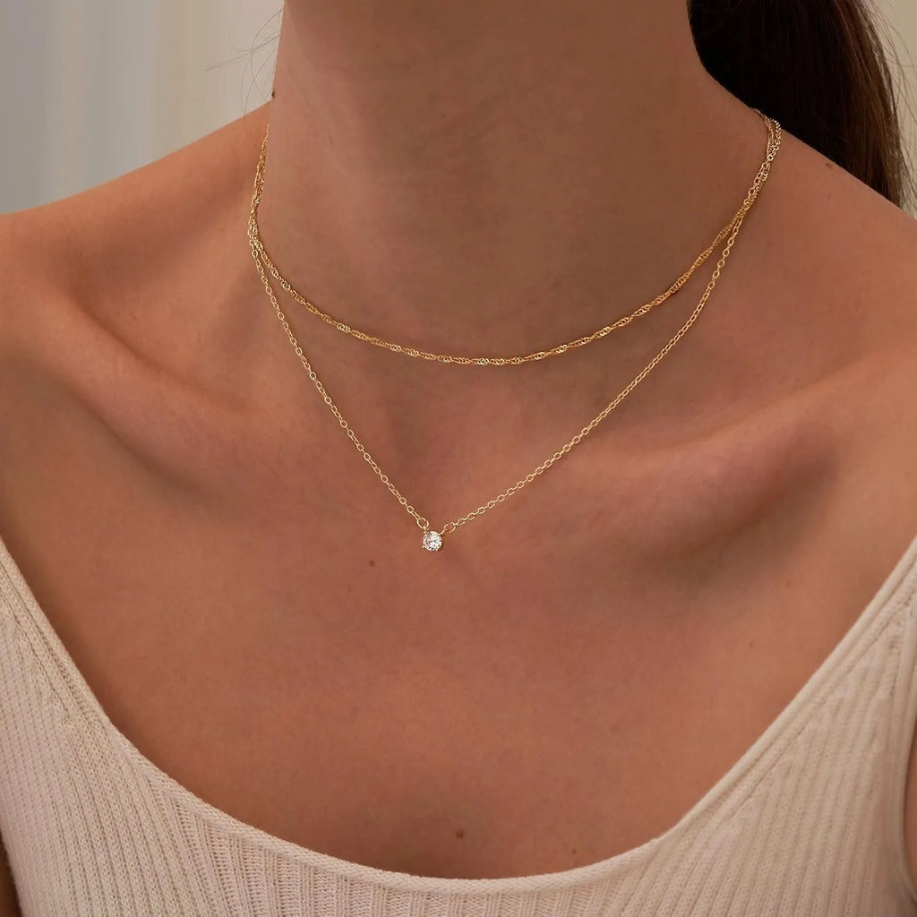Golden Halo Necklace