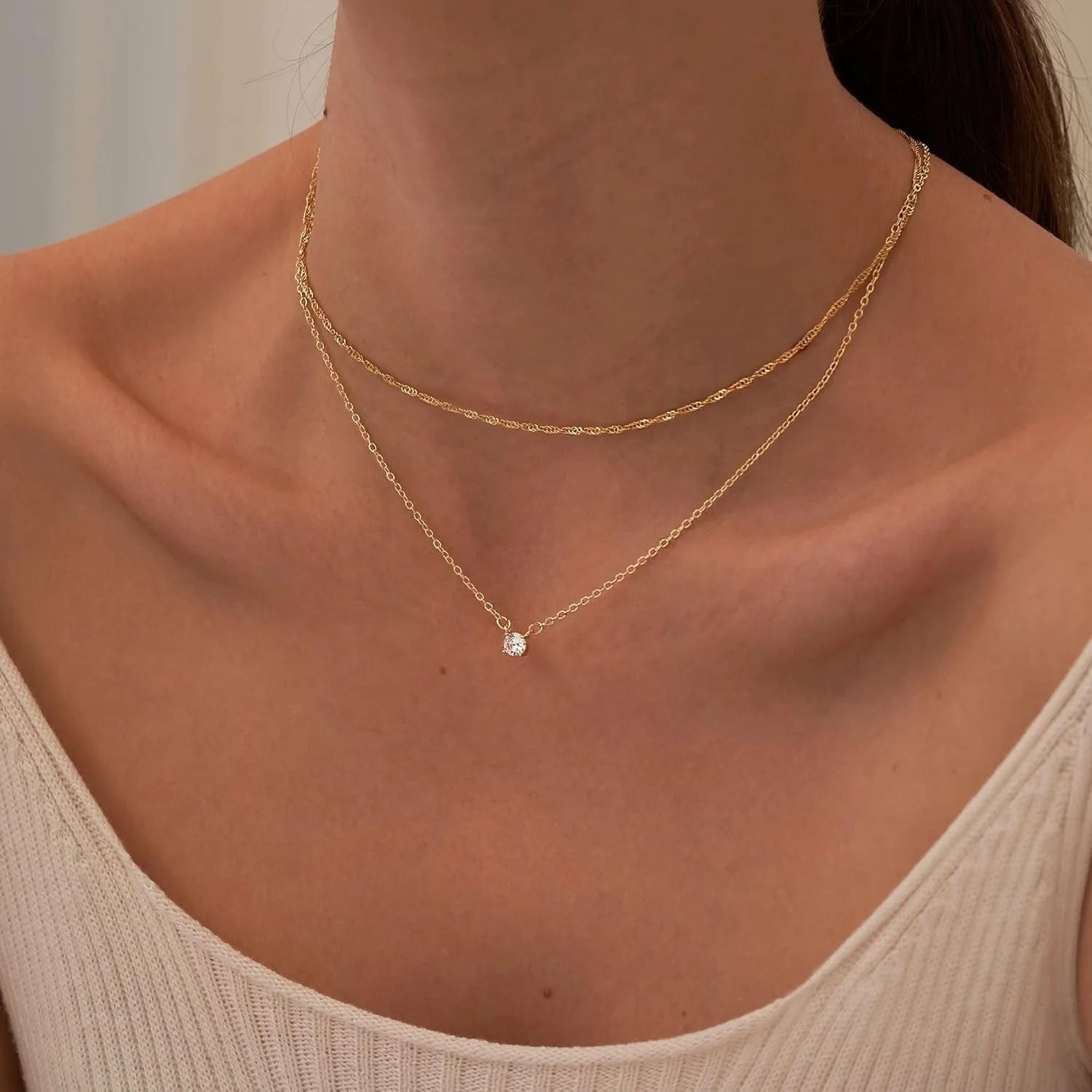 Golden Halo Necklace