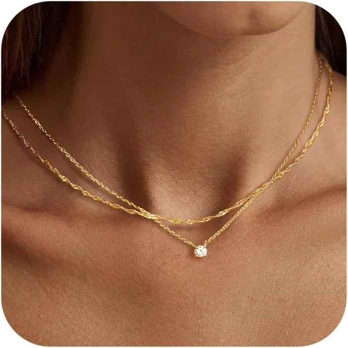 Golden Halo Necklace