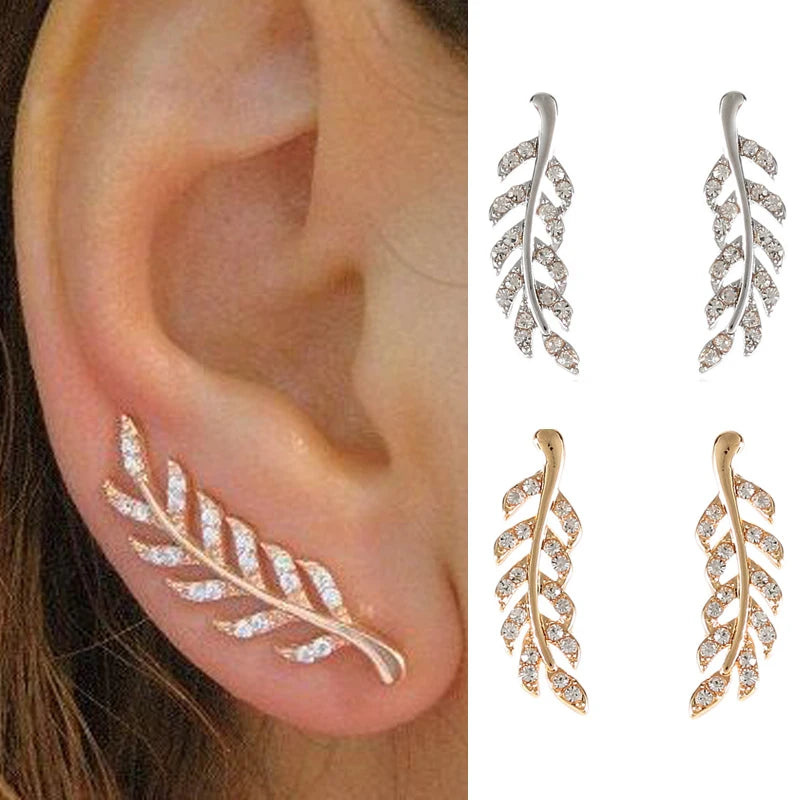 Vintage Leaf Earrings