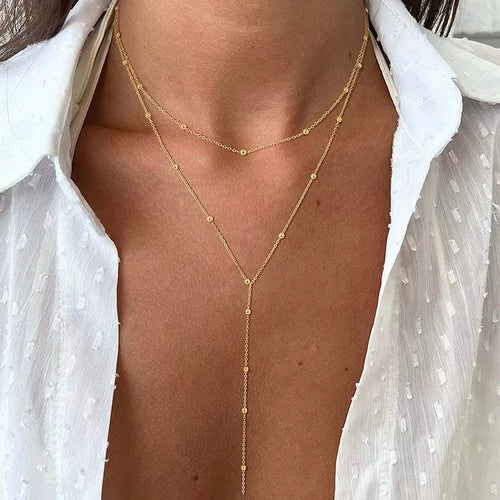 Aurora Y Necklace