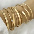 Crystal Twist Bracelet Set