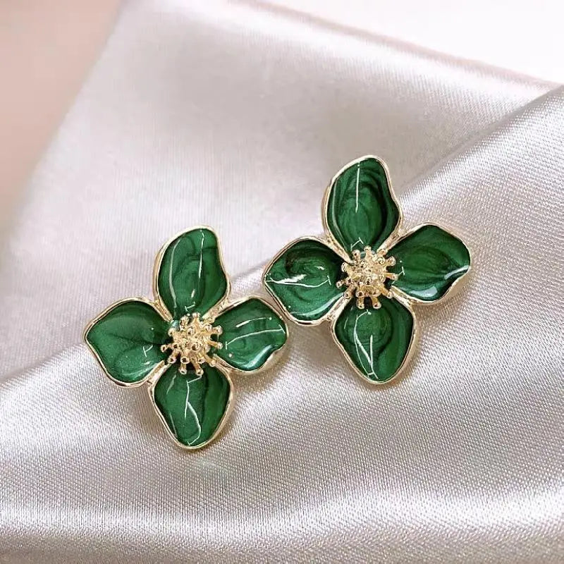 Vintage Rose Earrings