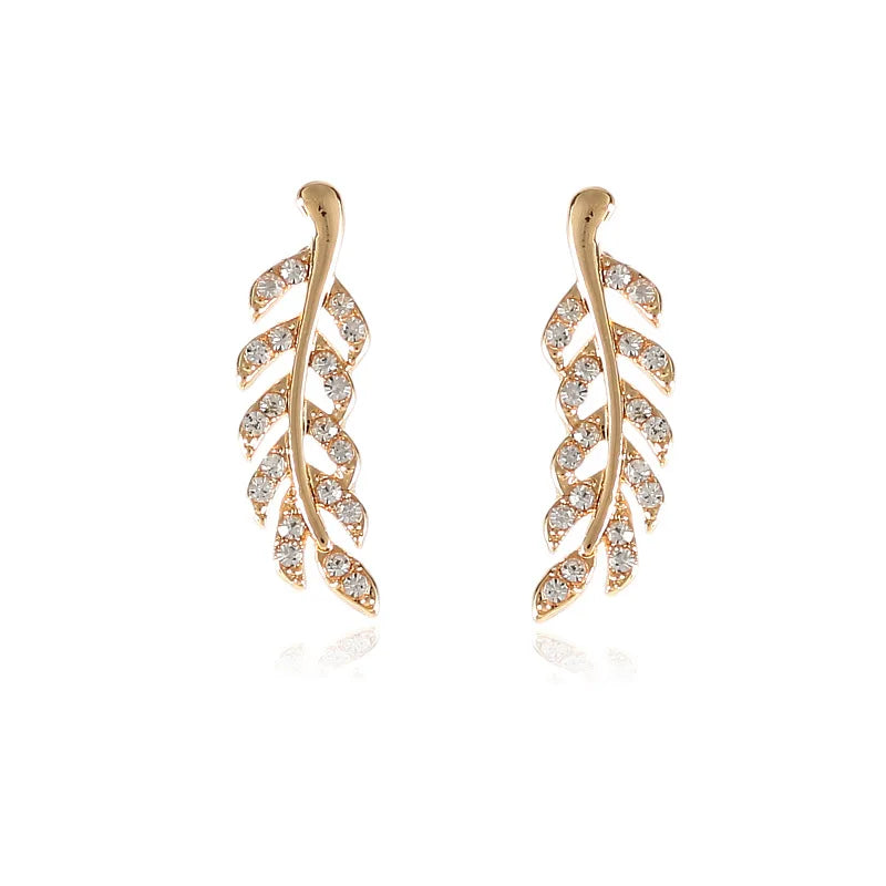 Vintage Leaf Earrings