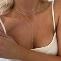 Aurora Y Necklace