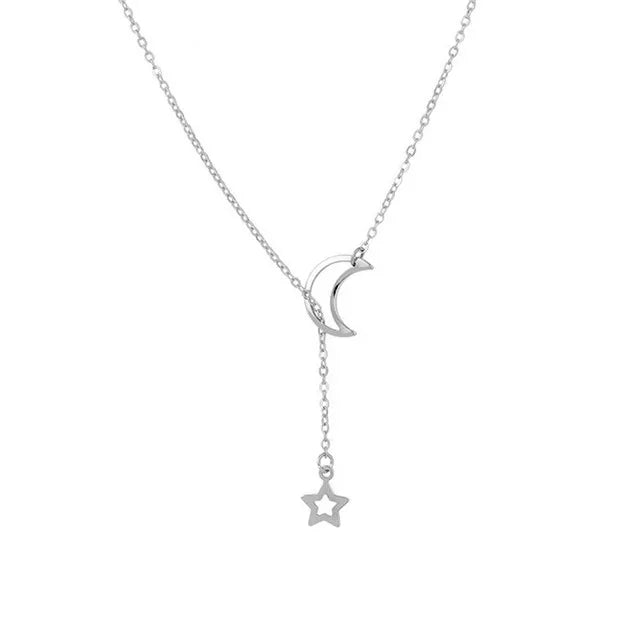 Moon Star Choker Necklace ⭐